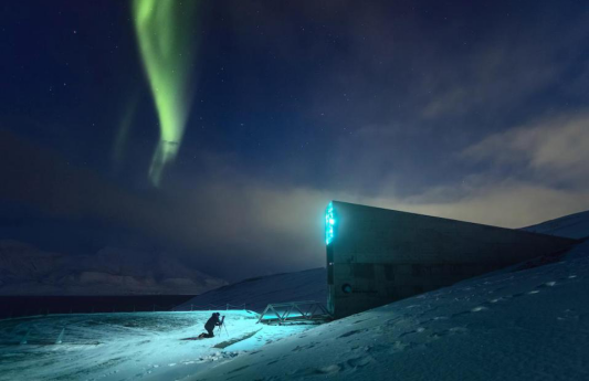 【冬·北极】冰冻星球之朗伊尔城·追逐北极光+冰冻探奇+狗拉雪橇+极地徒步9天之旅